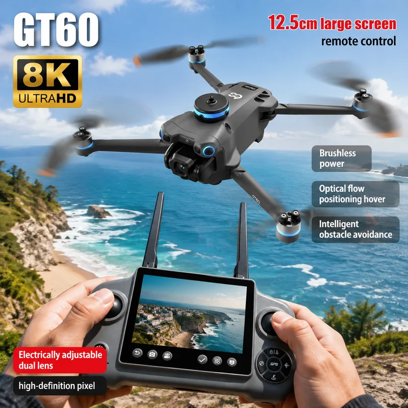 Gps Module Drone - NEW GT60 Mini Drone Dual Cameras