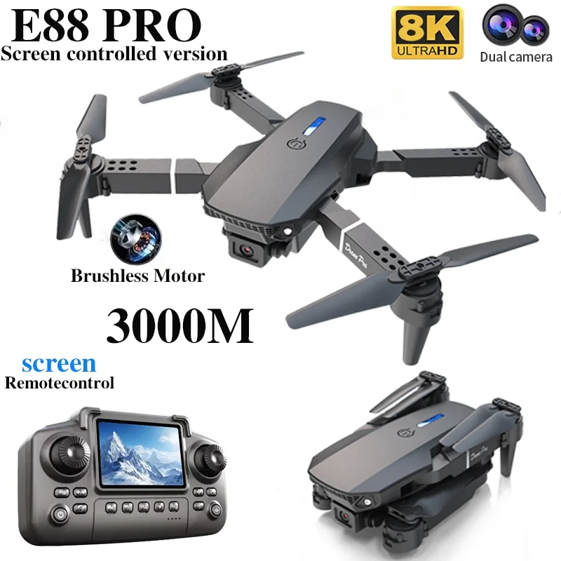 Professional E88 PRO Drone wit - Drone Rc E88 Pro ulasan dan harga