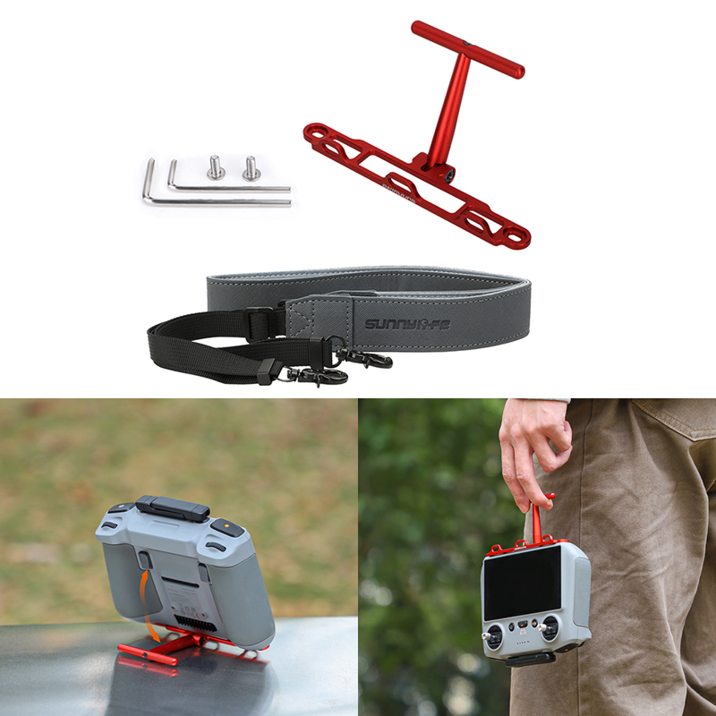 2in1 Handle Stand Bracket Neck - Drone Rc Neck Strap ulasan dan harga