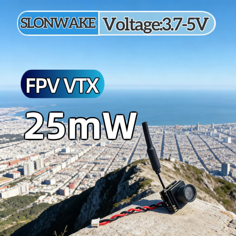 SLONWAKE FPV 25mW power simula - Drone Rc Controller ulasan dan harga