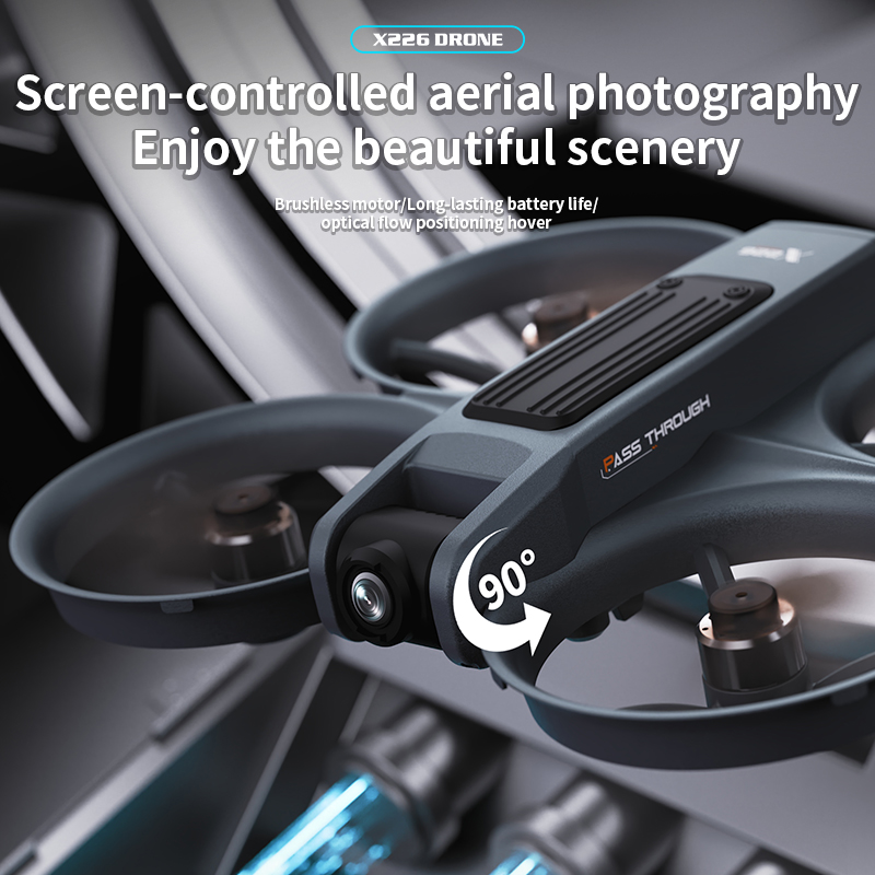 NEW X226 RC Drone 2.4G 5G WIFI - Drone Rc With Screen ulasan dan harga