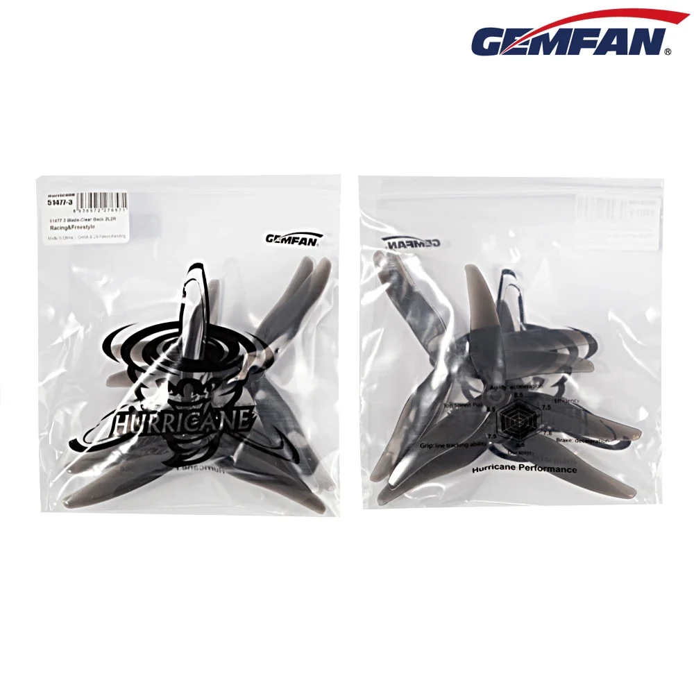 10Pairs (10CW + 10CCW) Gemfan  - Drone Rc Diy ulasan dan harga