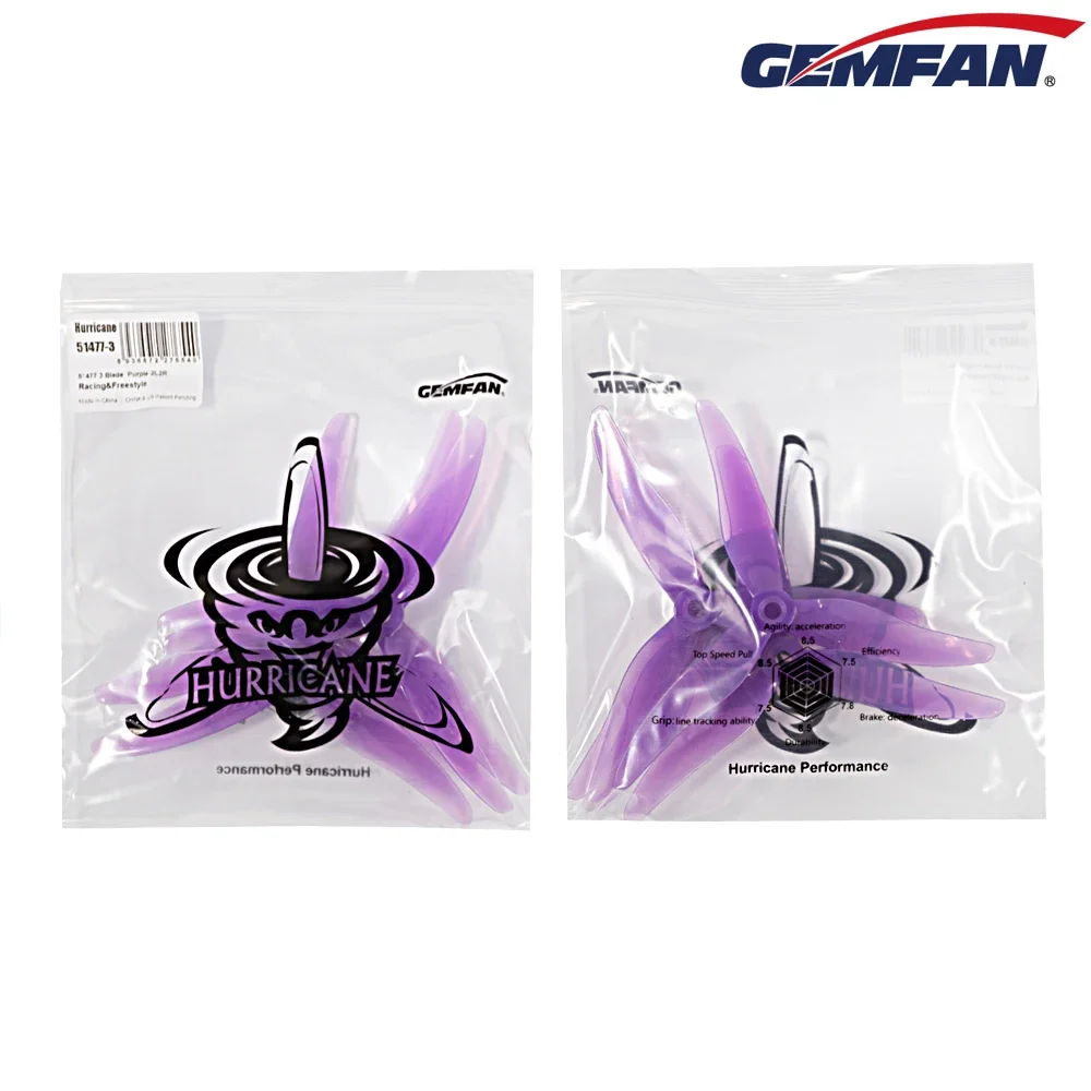 10Pairs (10CW + 10CCW) Gemfan  - Drone Rc Diy ulasan dan harga