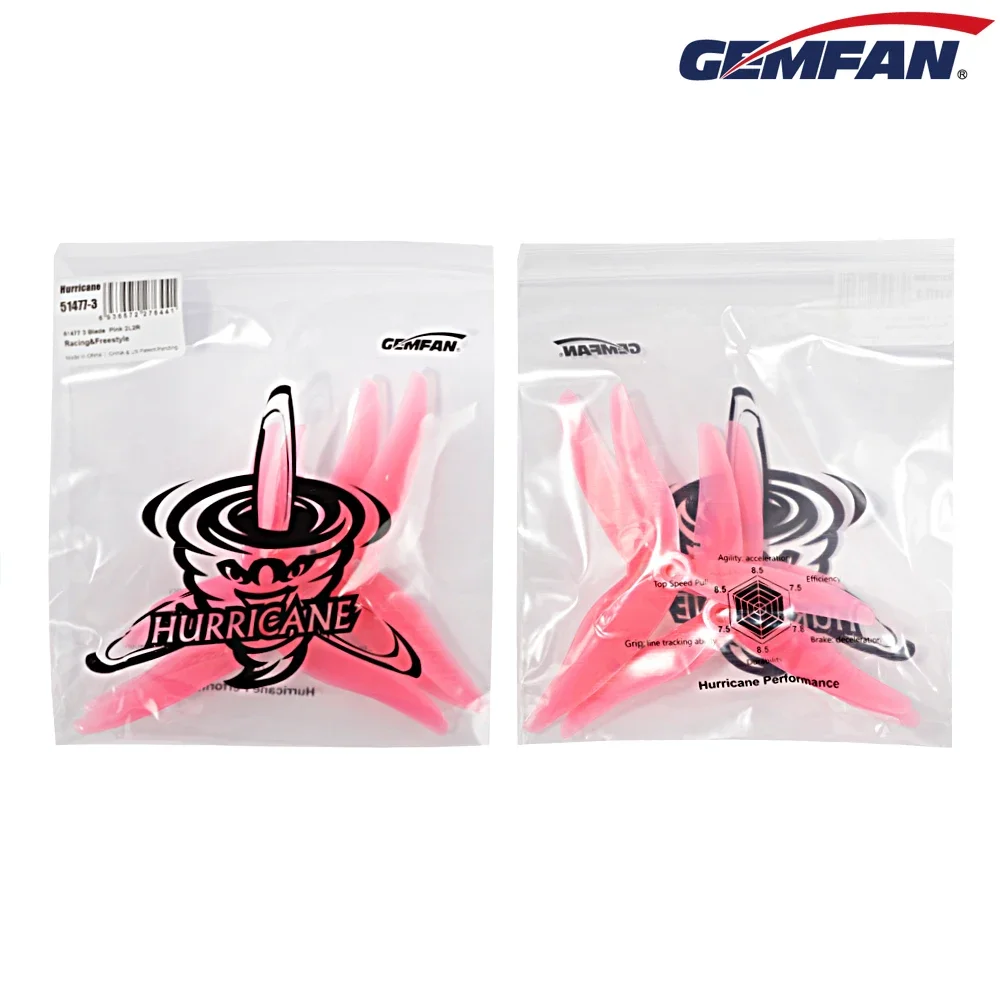 10Pairs (10CW + 10CCW) Gemfan  - Drone Rc Diy ulasan dan harga