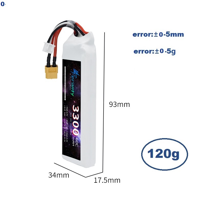 2S 7.4V LiPo Battery 3300mAh 6 - Drone Lipo Battery ulasan dan harga