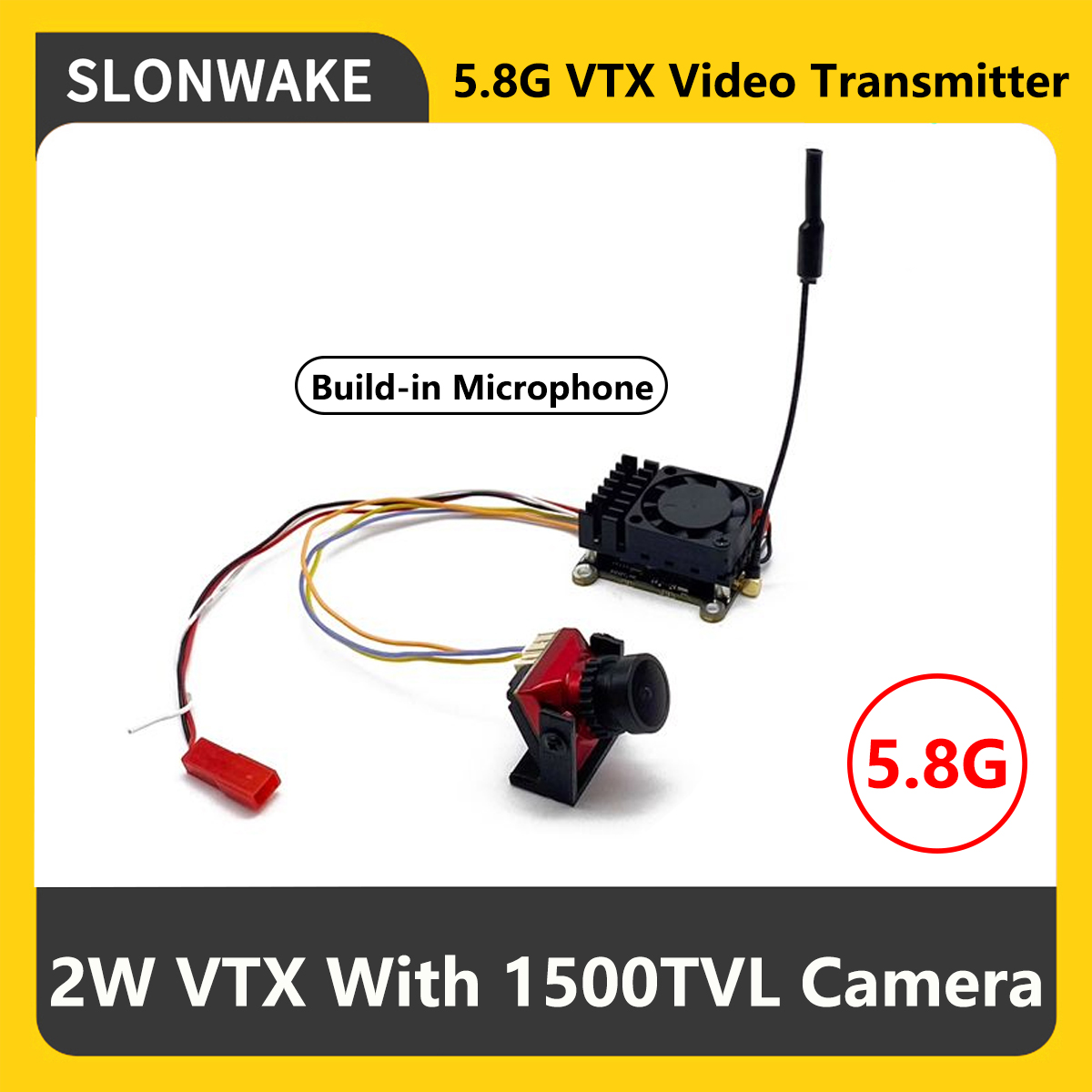 SLONWAKE 5.8G 2000mW FPV VTX T - Drone Rc Controller ulasan dan harga