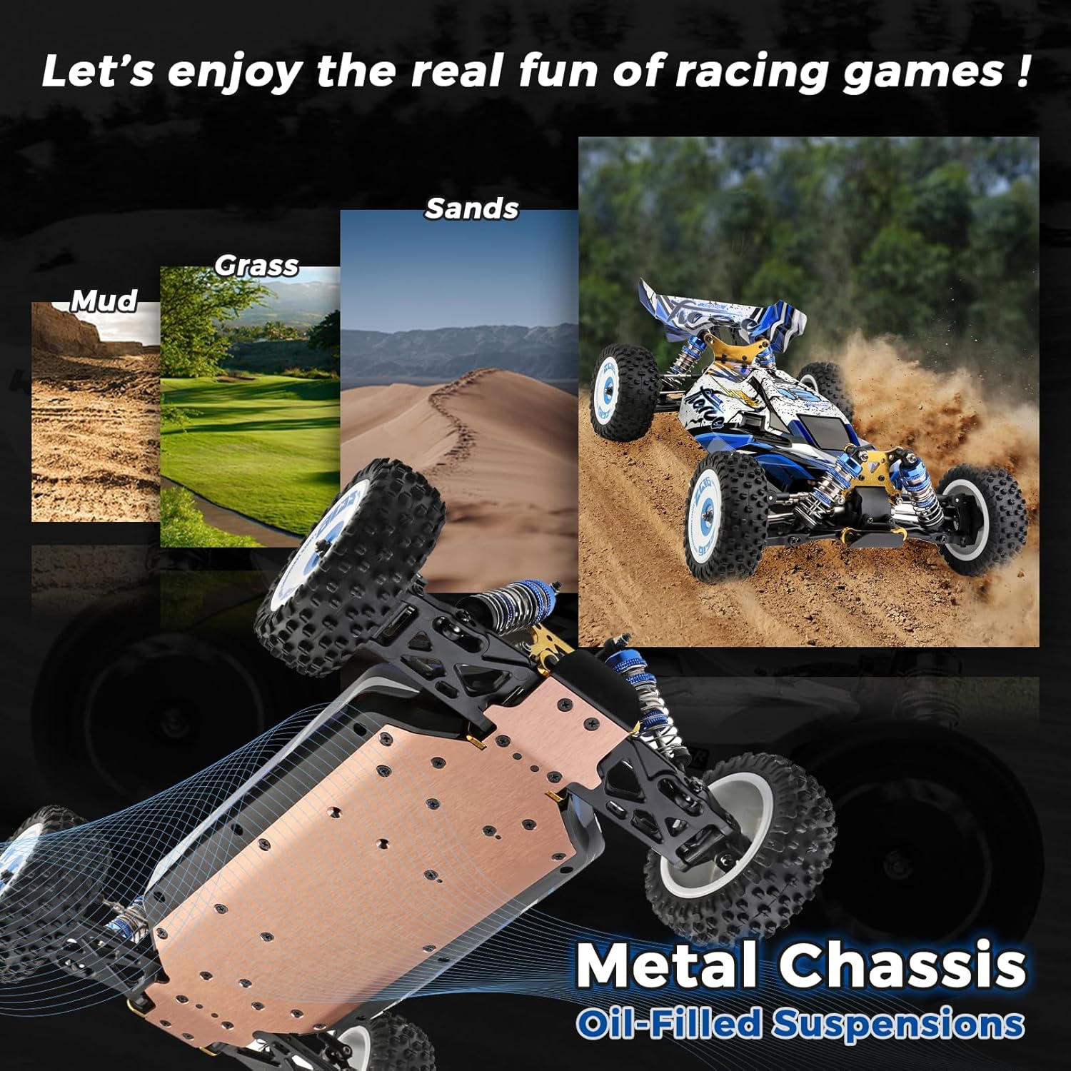 WLtoys 124017(V2) Fast RC Car, - Drone Bike Rc ulasan dan harga
