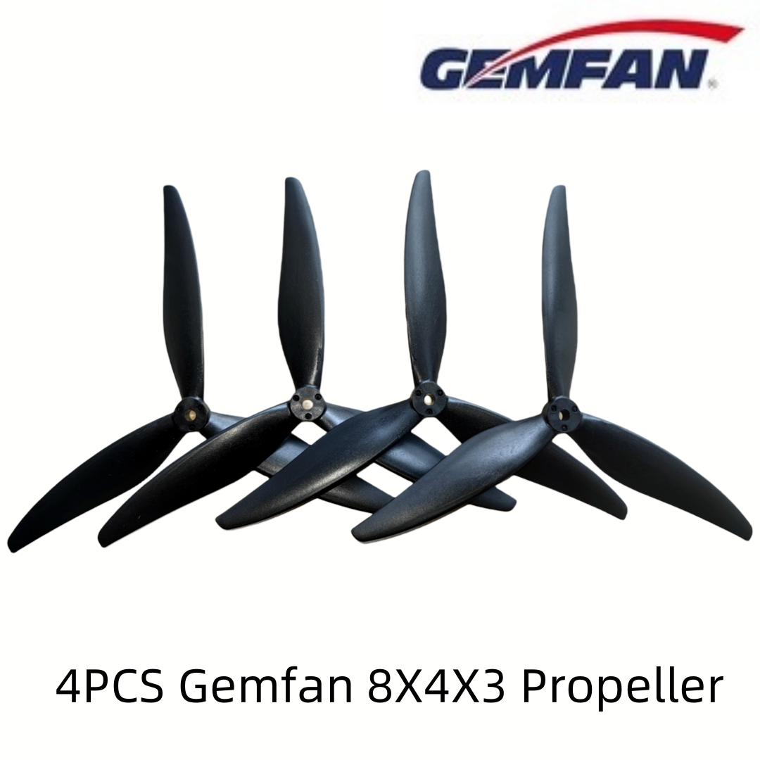 4PCS Gemfan 8040 8X4X3 3-Blade - Drone Rc Diy ulasan dan harga