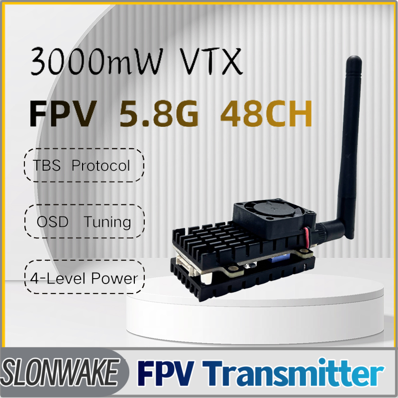 SLONWAKE 5.8G 3000mW Simulatio - Drone Rc Controller ulasan dan harga