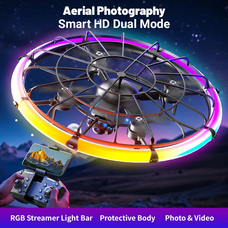 JJRC H145 UFO RC Drone with Du - Drone Rc With Screen ulasan dan harga