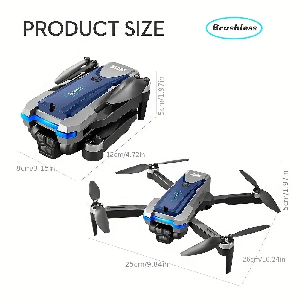 S8S GPS Drone 5G Wifi 8K HD Du - Gps Module Drone ulasan dan harga