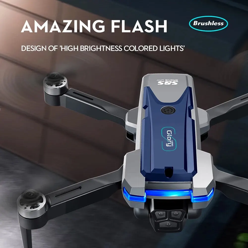 S8S GPS Drone 5G Wifi 8K HD Du - Gps Module Drone ulasan dan harga